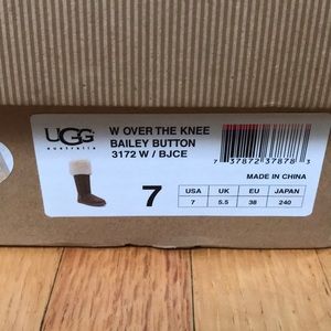 Over the knee UGG Bailey Button